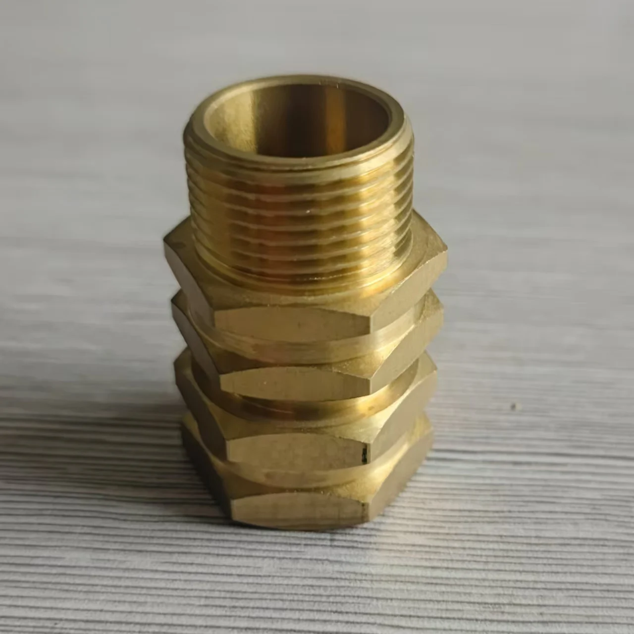 Export USA Standard Faucet Connector Garden Hose Adapter 3/4 GHT Female Thread To 3/4 NPT Male Thread Connector