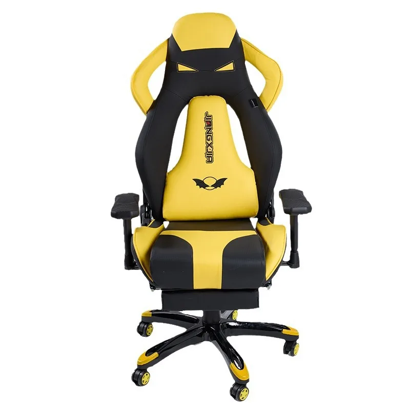 Ergonomic Gaming Chair with  Armrests speaker streaming chair waist support footrest  High Back Gaming Chair High Quality