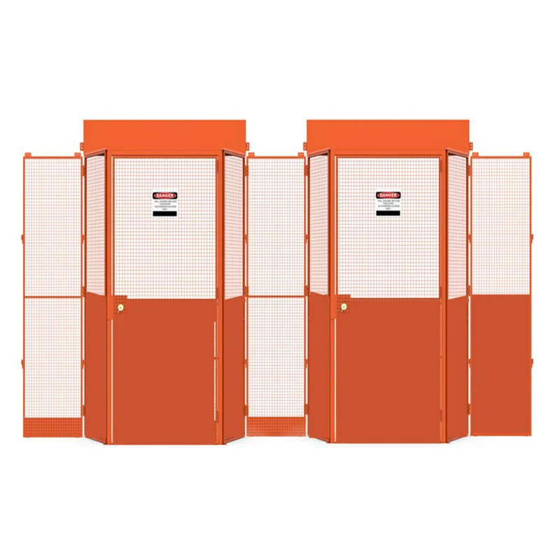 Elevator Lift Shaft Safety Protection Gates Rental elevator shaft protection