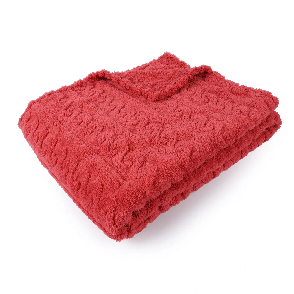 Сертифицированное фабричное одеяло Sherpa с 3D-цифровой печатью, трафаретная панель, жаккардовое одеяло Sherpa