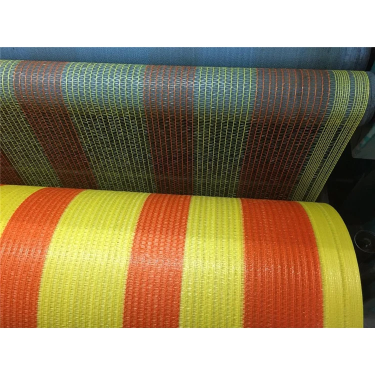 Plastic PE material safety warning roadblock net