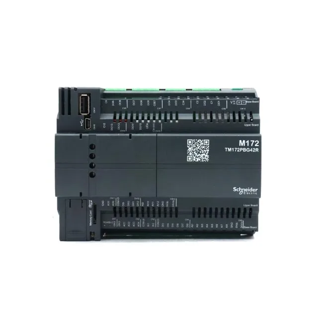M172PBG42R Modicon M172 логический контроллер отображение производительности 42 ввода/вывода слепой