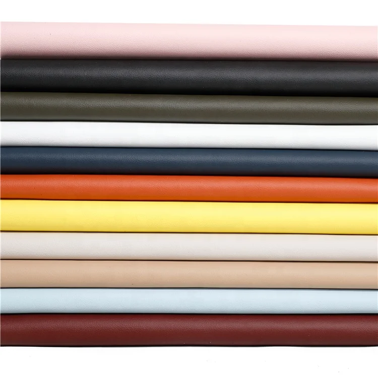 
Recycled cowhide fiber 1.4mm bright and environment-friendly recycled garment sofa leather PU artificial leather 