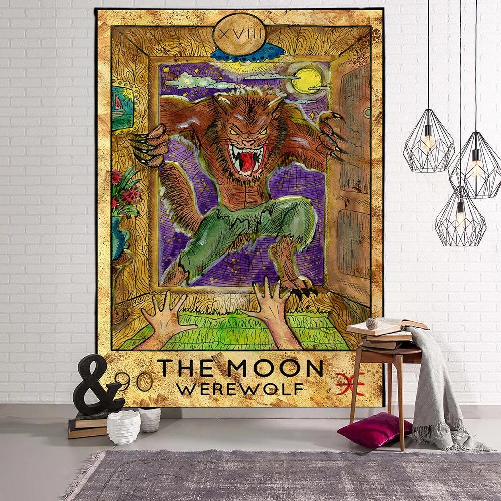 wholesale decorative tarot tapestry wall hanging custom