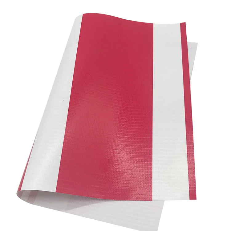 Carpet Design Tarpaulin Sunshade Mesh Material Pvc Striped Tarpaulin