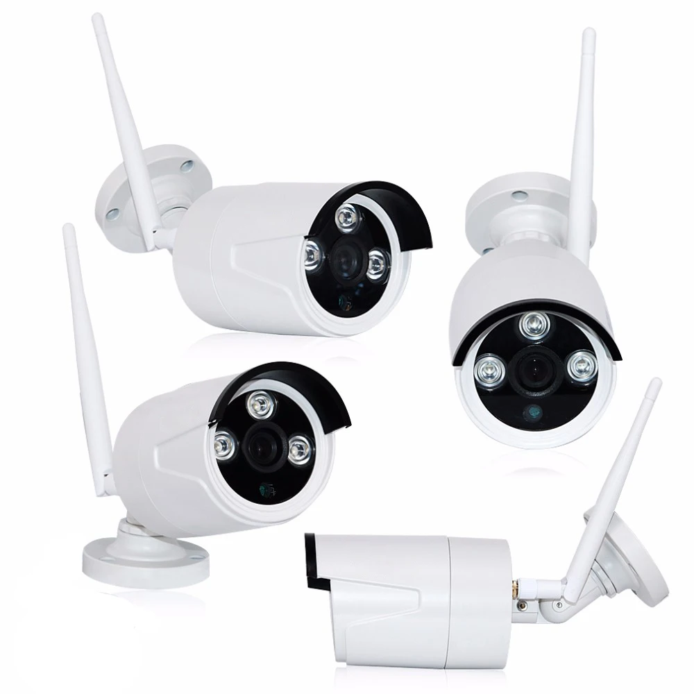 Trending Products Amazon 2020 1080P Cctv Security Ip Camera Wireless Camera Kit Cctv System 4Ch Nvr Wifi Nvr Kit