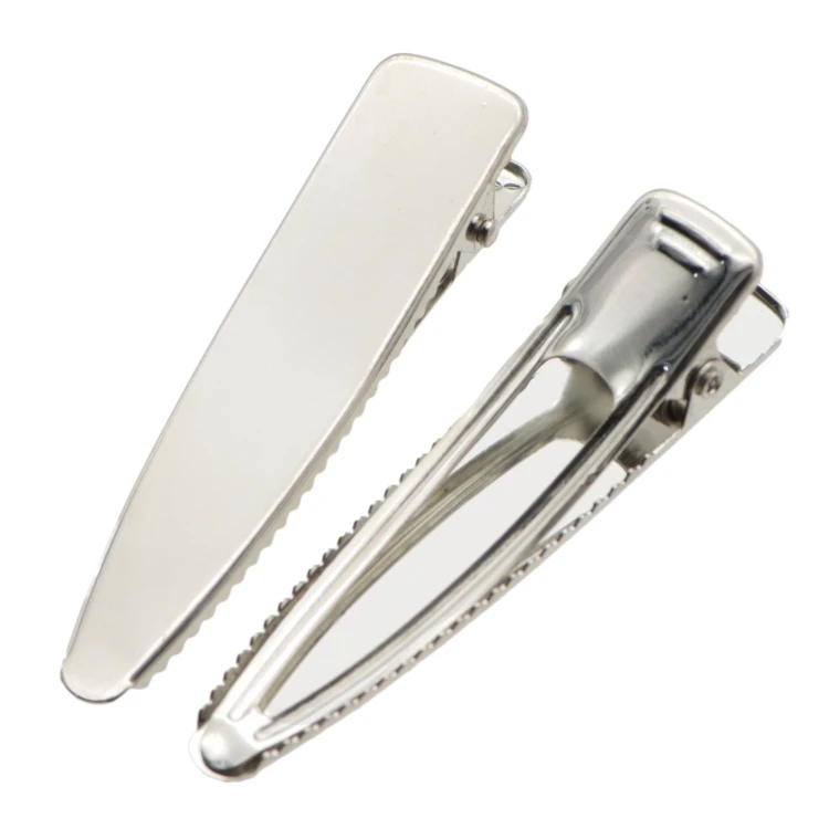 Wholesale Blank High quality Metal Hair Clip Barrette Alloy Hairpins For Girl Hair Decoration Diy 19068