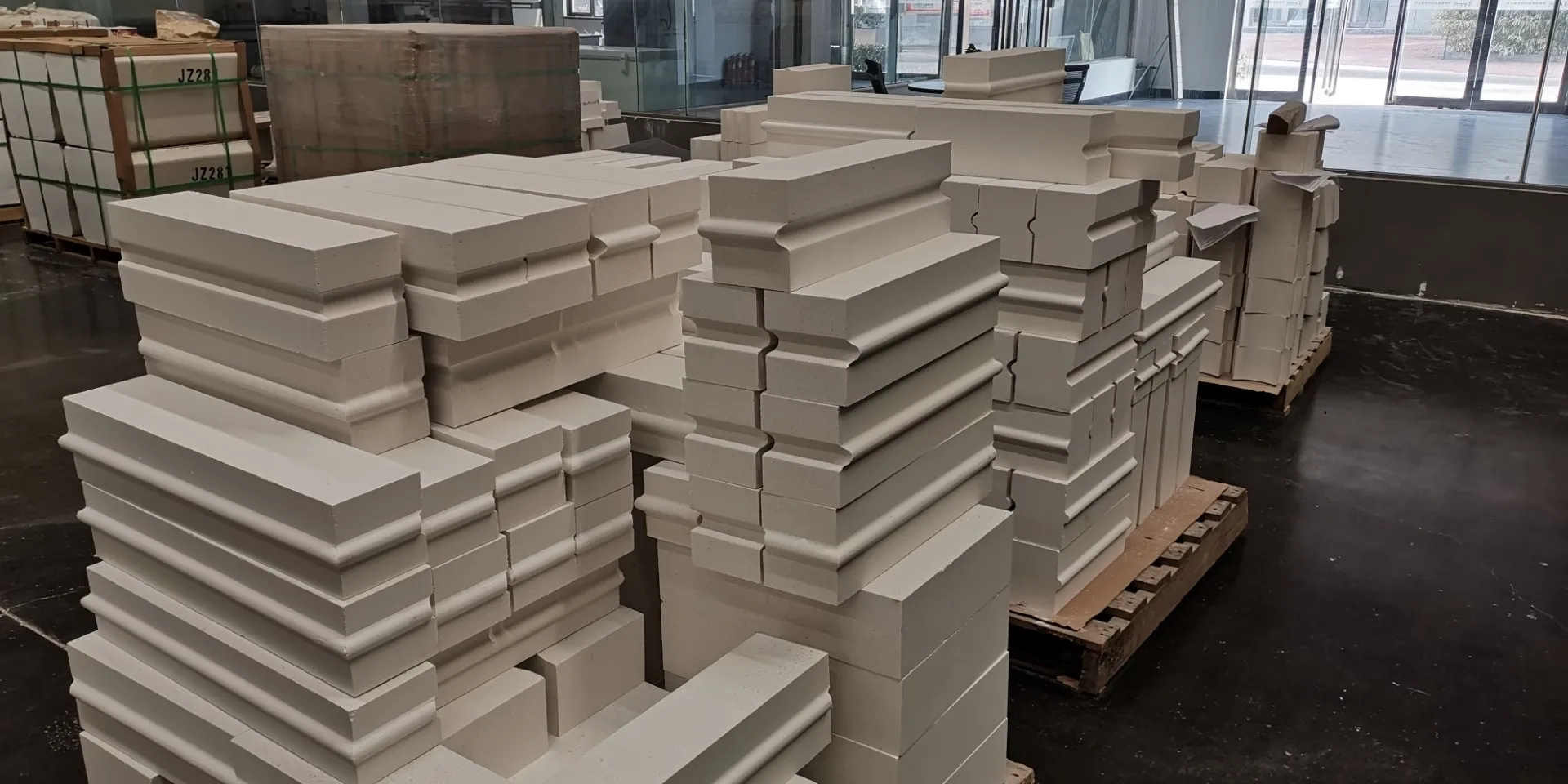 ODM Prefabricated refractory bricks for coke oven doors with good quality surface composite ceramic materials