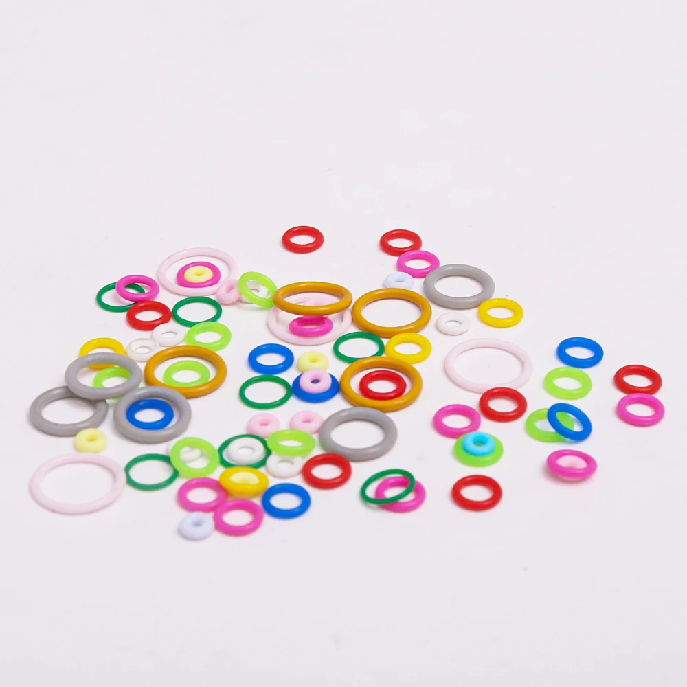 Custom Fkm Ffkm Nbr Hnbr Seal Ring All Size Wear-Resistant Rubber O-Ring Industria O-Ring Seal