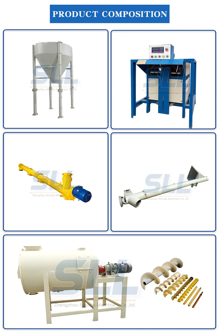 От 1 до 5 лет/ч сухих строительных смесей не требующий частого смесительная установка керамической плитки клейкая упаковочная