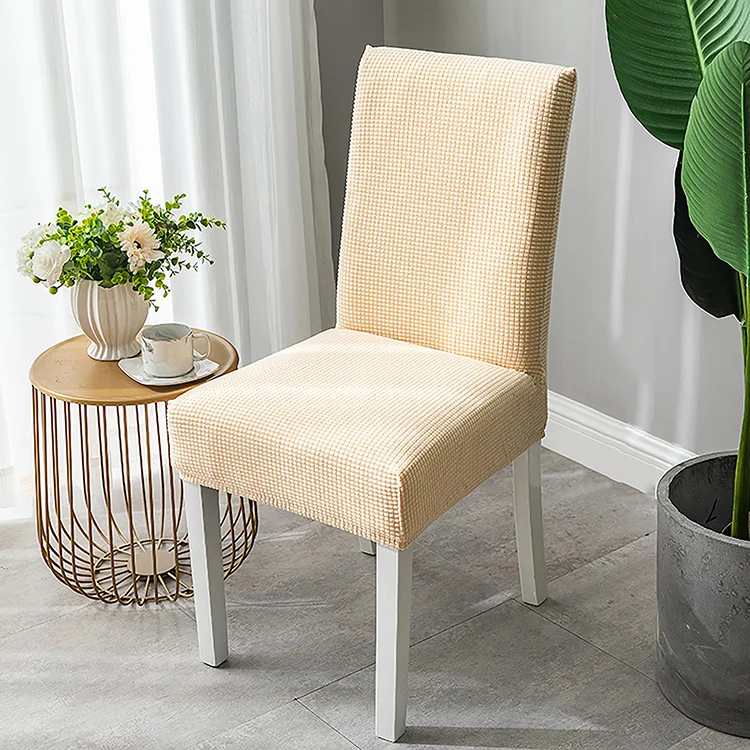 Colorful elastic thickened stretch spandex elastic chair cover seat covers for restaurant home