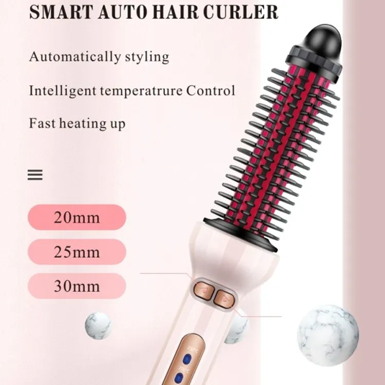 NEW Arrival Automatic Hair Curler Rotating Curling Iron professional Rechargeable Hair Curling Brush AE-504