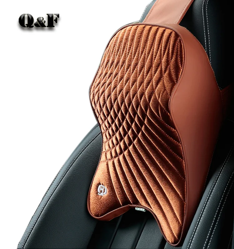 RTS High Quality Car Neck Pillow Breathable Rest Cushion Relax Neck Support Headrest Travel Neck Pillow