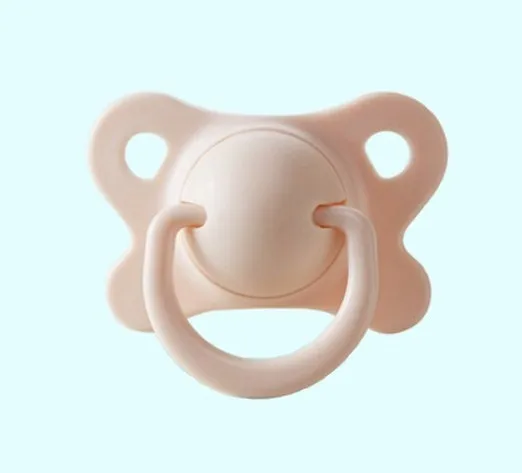 Custom Bpa-free Silicon Baby Sleeping Soother Dummies Chupete Flat Nipple Orthodontic Pacifier For Infant