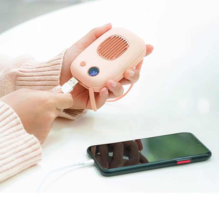 mini 10000mah Hand Warmer power bank 2 in 1 10000 mAh large capacity new mobile power warmer Hand Long Life Pocket Power bank