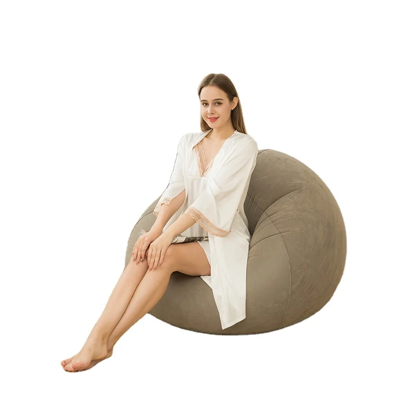 Golden Osmanthus China Factory Custom Home Air Adjustable Soft PVC Luxury Chair Inflatable Sofa