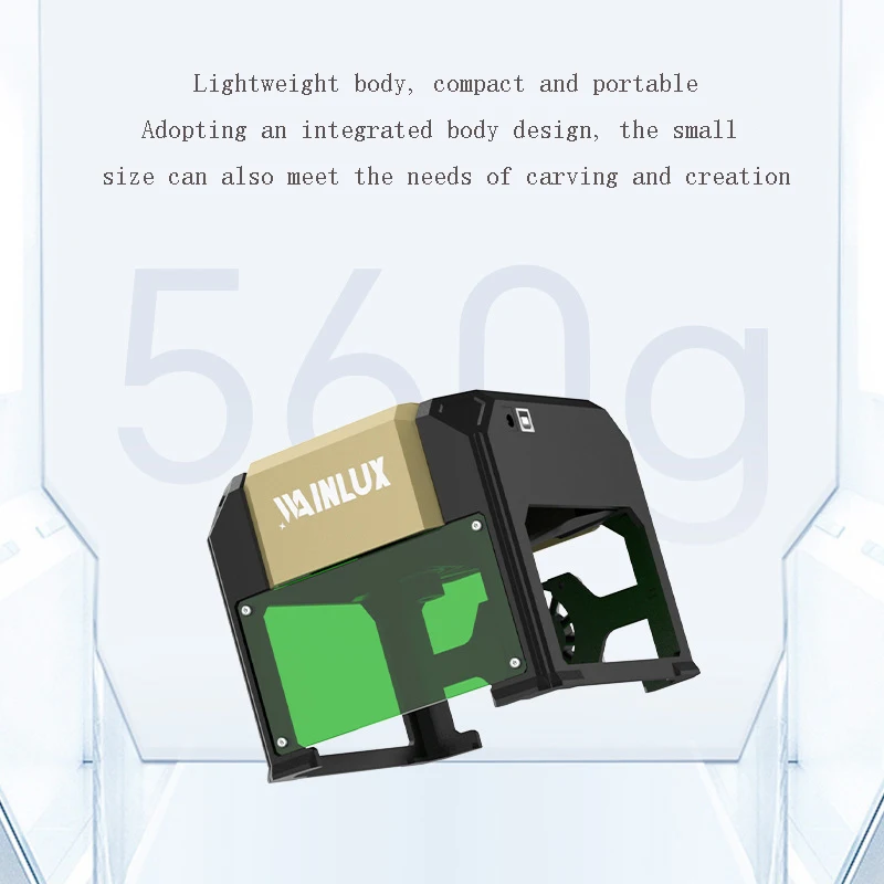 JOY fully automatic portable laser engraving machine mini desktop wooden board leather printing engraving mini marking machine