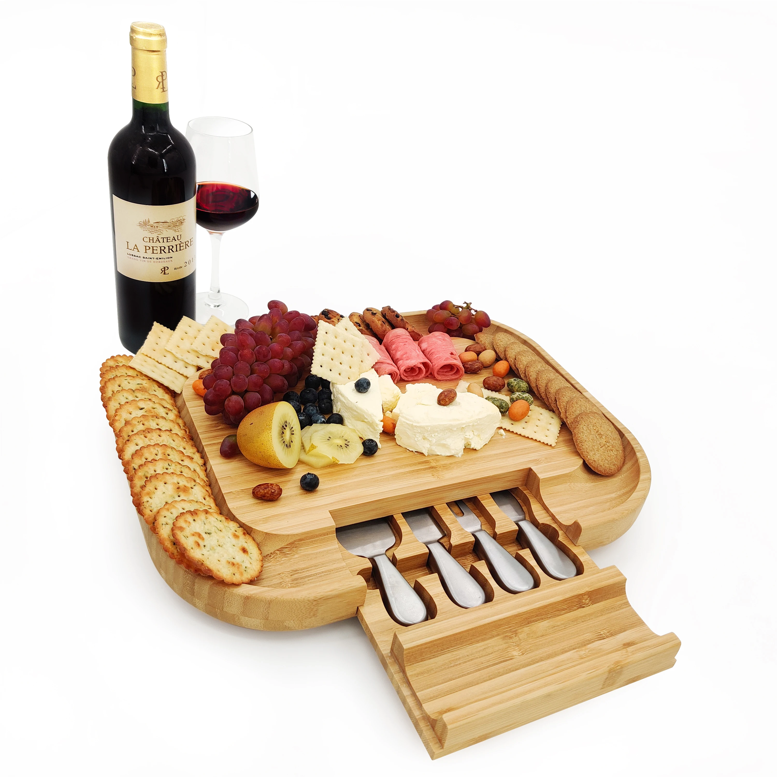 YCZM  Hot Sells Organic bamboo cutting boards large kitchen cutting board and wooden cheese board