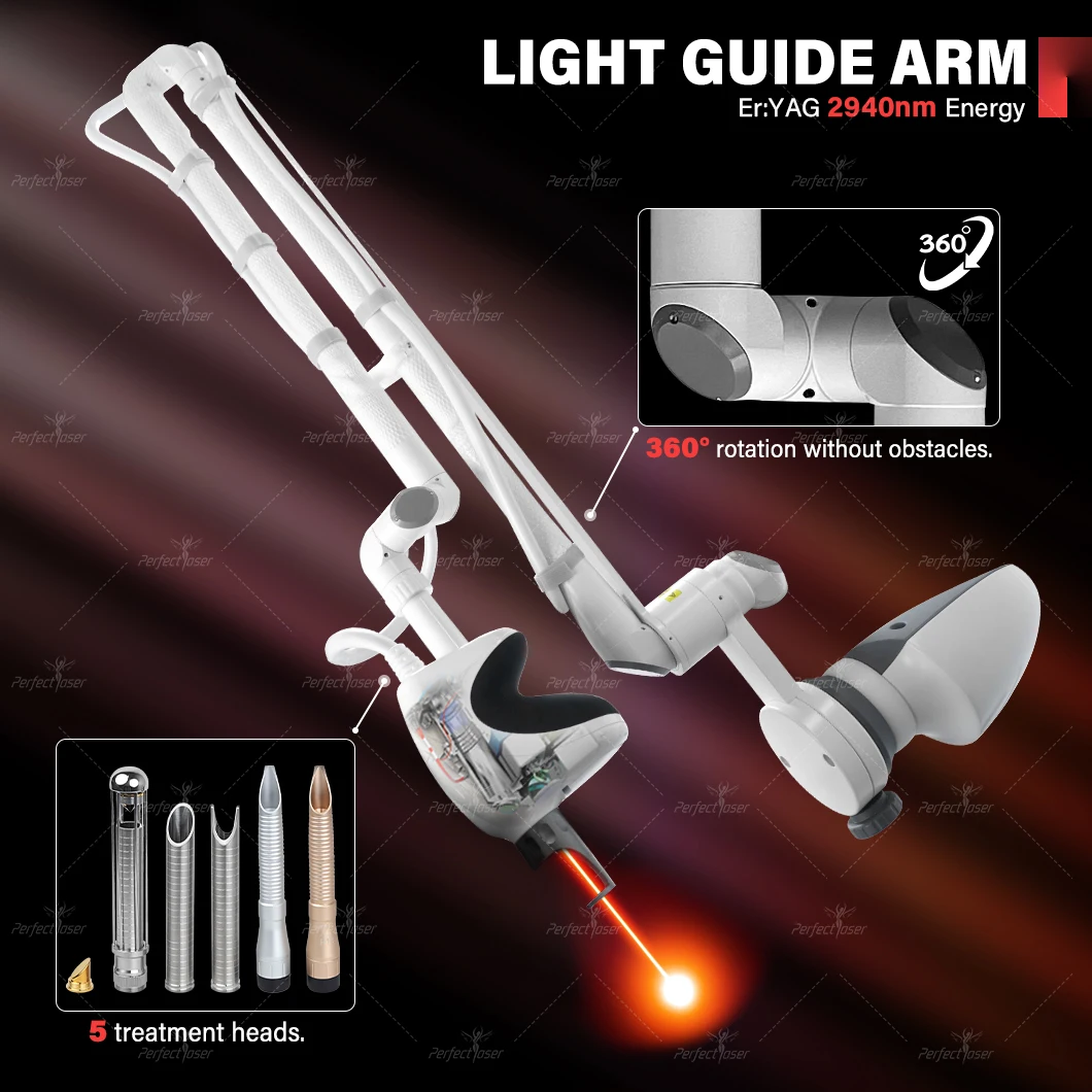 ODM Fraccionado Fractional Face Machine Fotona 4d Dermatology Equipment Erbium Wart Co2 Laser