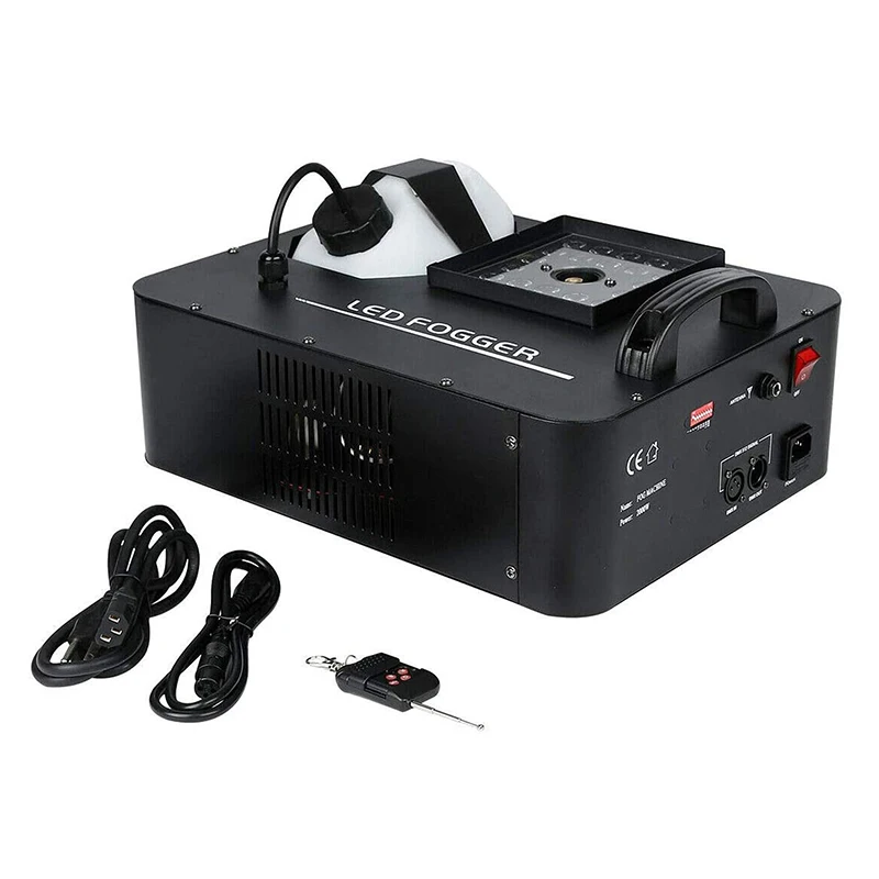 1500W 900W Professional Stage Effect fog machine LED 24 pcs RGB up Fog Smoke Machine for Music Show