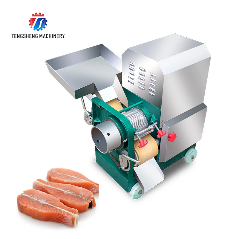 Food fish meat lifting machine fish and shrimp meat picking machine bone and meat separator convenient efficiency of good mechan