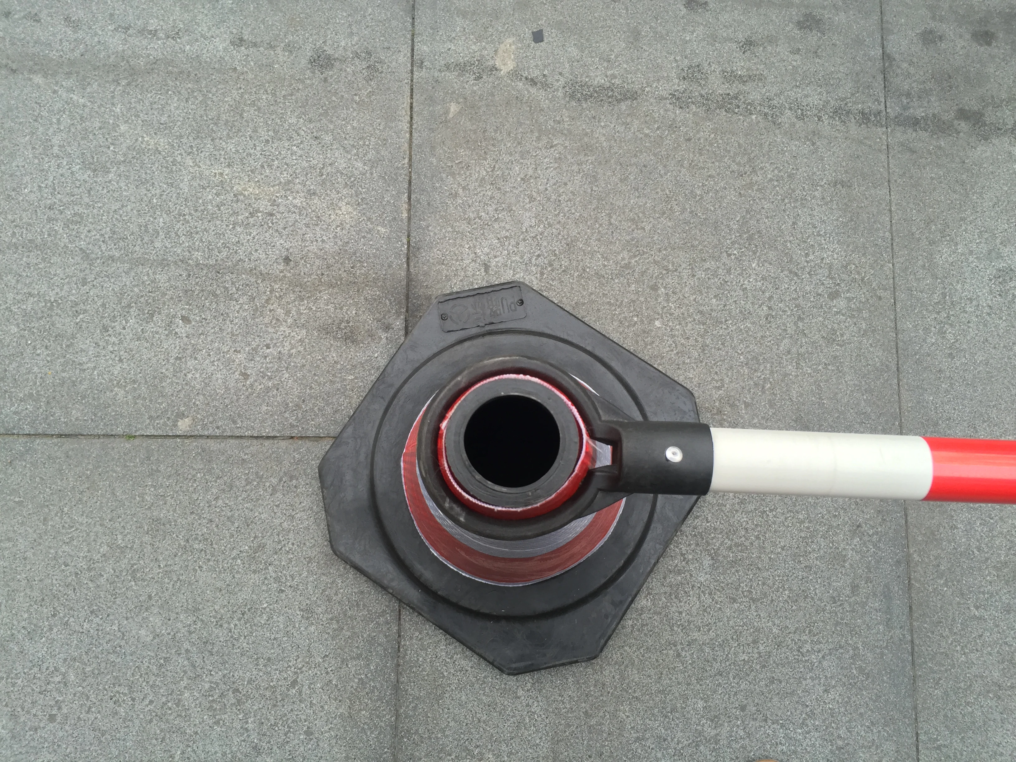 Supplier Traffic cone With black base Traffic Safety Top Sale PU Rode Cone