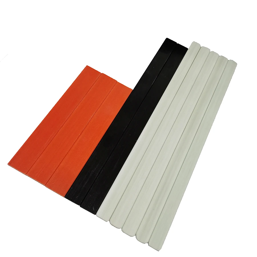 Unsaturated Vinyl Epoxy Resin Fiberglass Products Flat Strip FRP Pultruded Profile