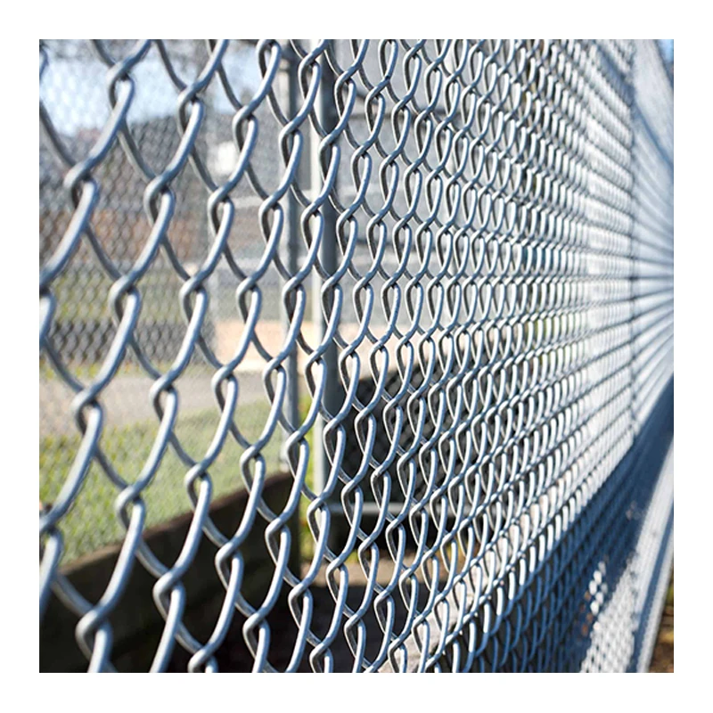 Shengsen diamond shape cyclone wire mesh 6 foot 8 foot galvanized PVC coated chain link fence prices