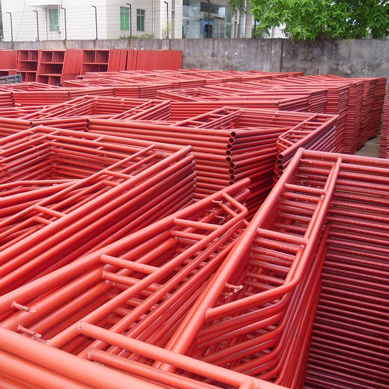 Construction Walk Platform Ethiopia H Frame Scaffolding ( Real Factory in Guangzhou )