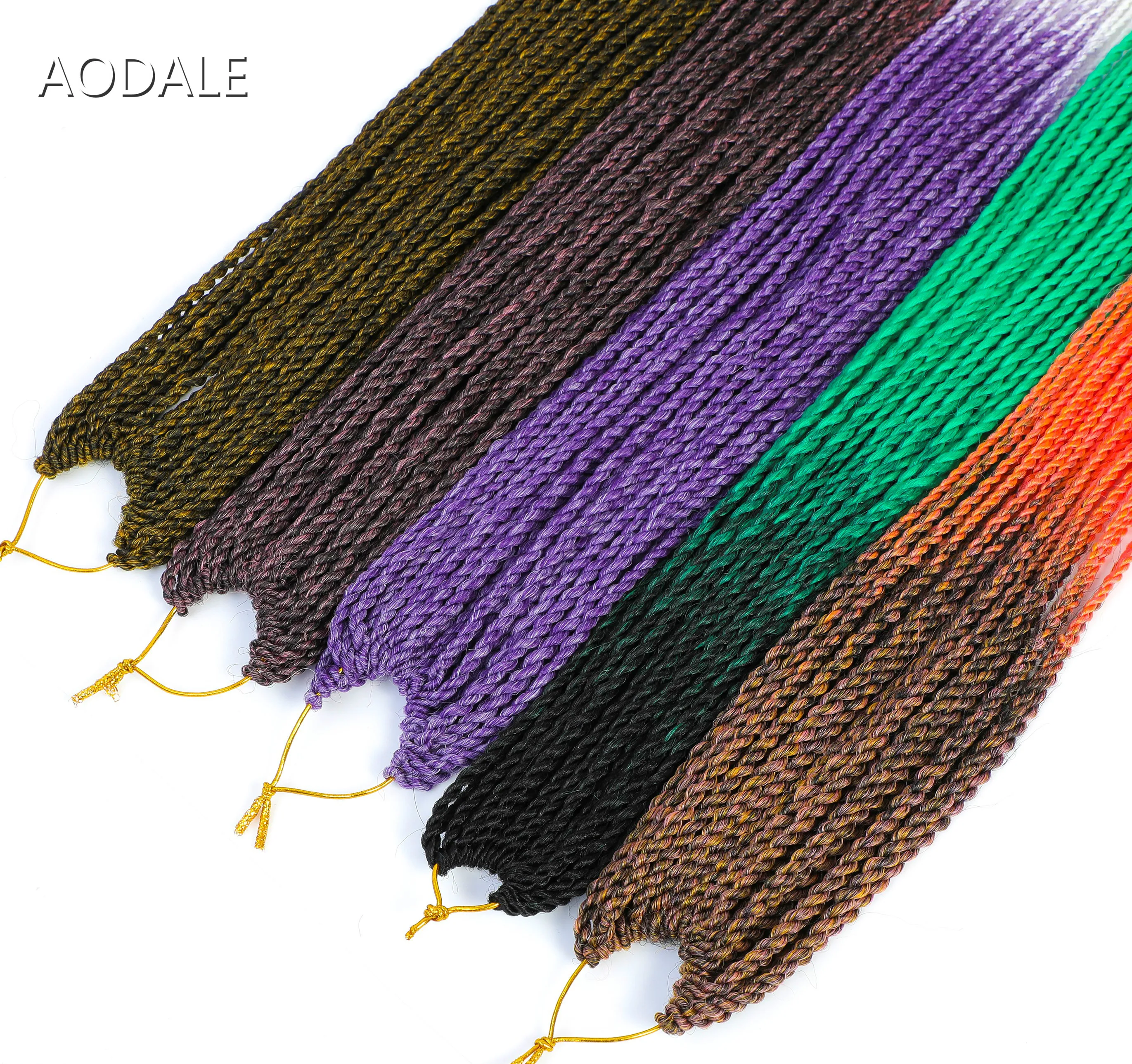 
Wholesale price crochet braid synthetic hair Senegalese afro twist braiding hair bulk crochet braids 