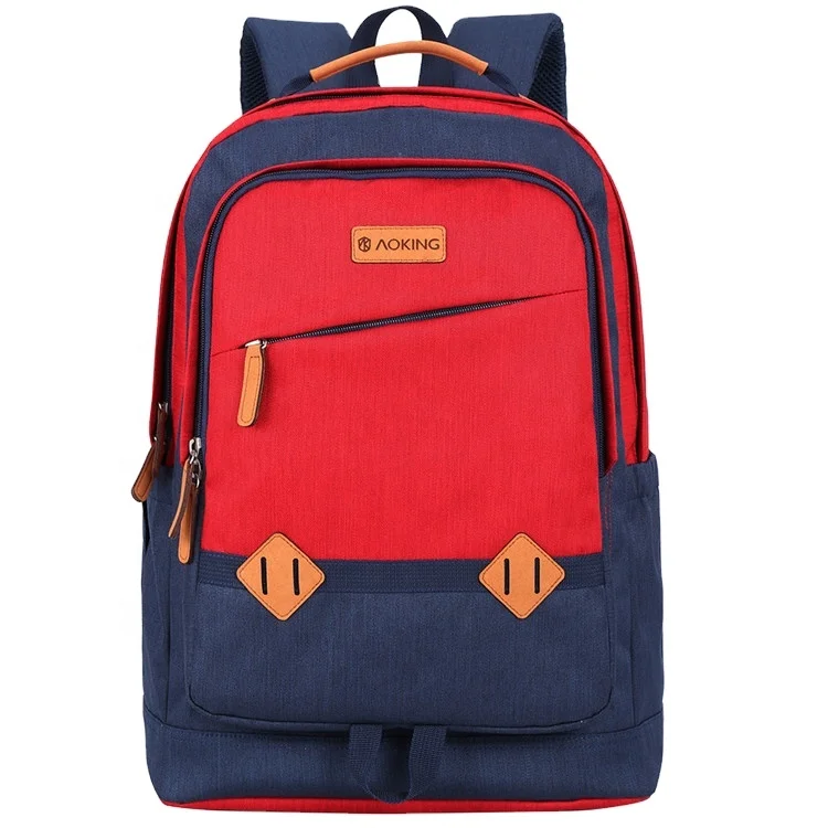 Aoking Popular Outdoor School Back Pack Schoolbag Wholesale College Backpack Bag Bookbag Mochilas