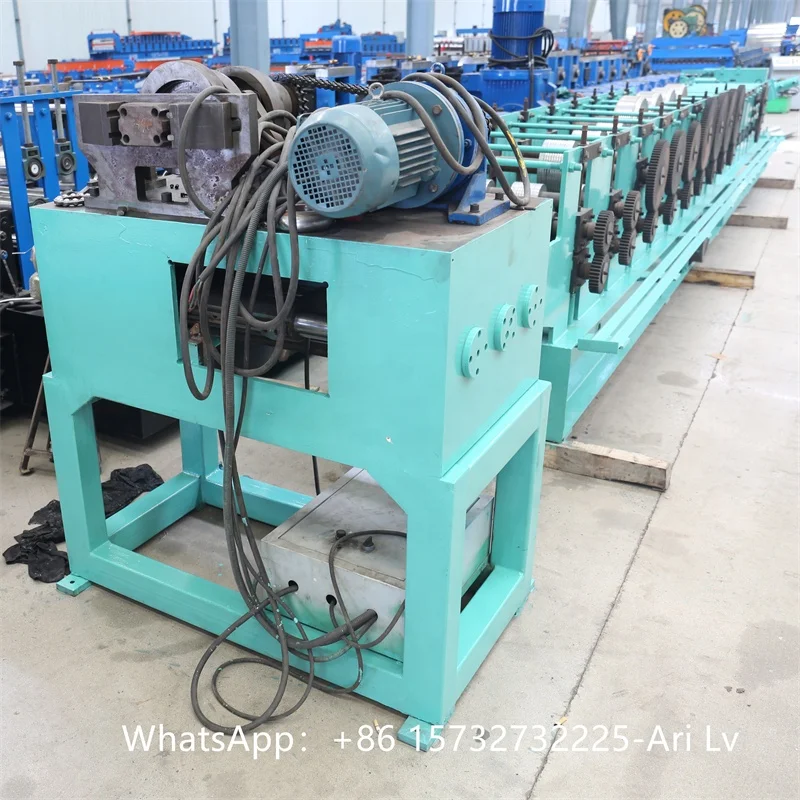 Downspout Gutter Forming Machines Water Pipe Channel Making Machine Down-pipe Spout Roll Forming Machine