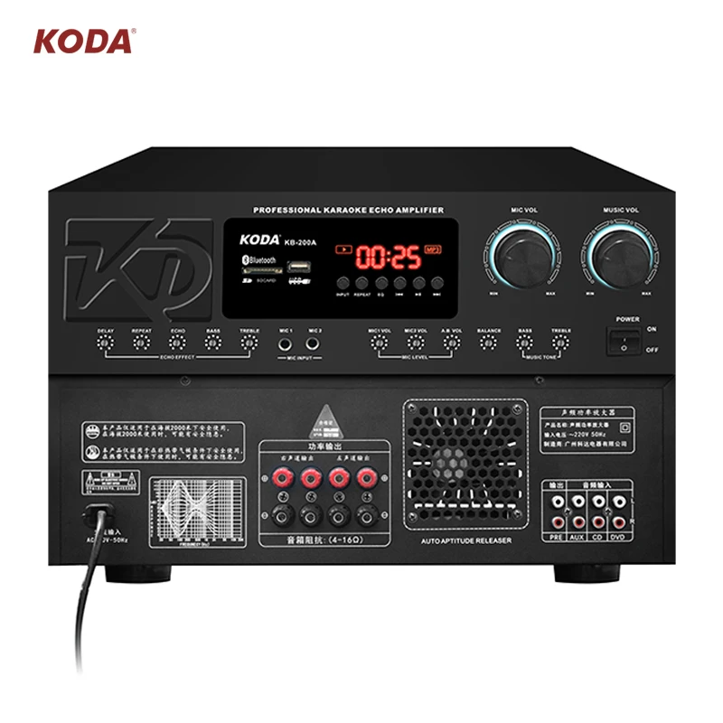 HD receiver home cinema audio system sound stereo karaoke integrated amplifier