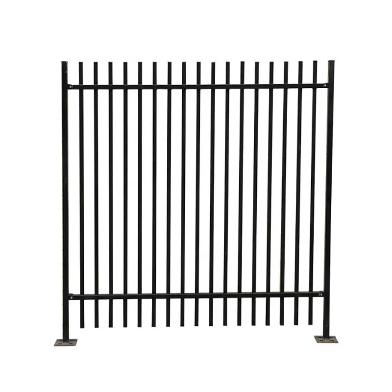 Garden Balcony Terrace Pool Fencing Panel Welded Residential Yard Aluminum Stainless Steel Galvanized Horizontal Picket Fence