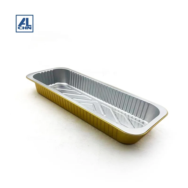 1600 мл прямоугольный поднос из алюминиевой фольги для подачи пищи в авиакомпании/пищевой контейнер/поднос для еды