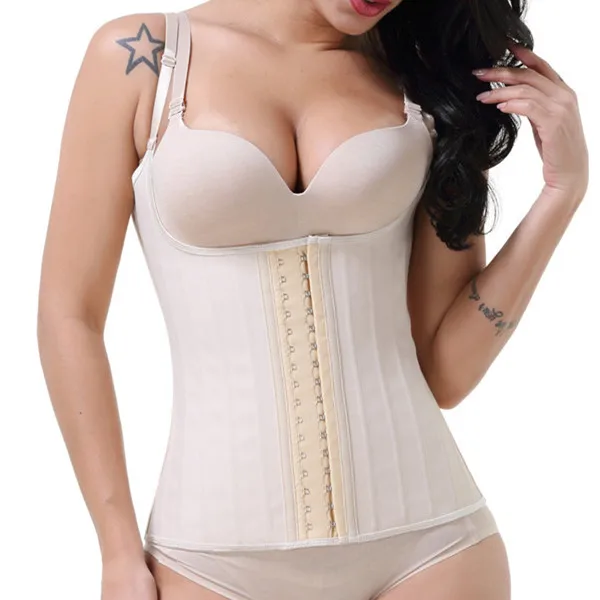 2020 Hot sale Amazon best seller double layer sweat belt waist trainer shaper adjustable latex vest sweat waist trainer