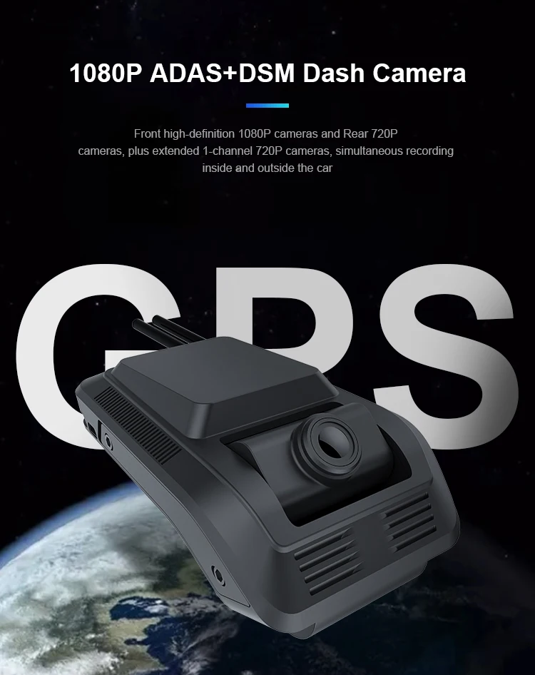 Universal Wide Angle Motion Detection Full Hd Wifi Hidden Dashcam Dash Camera 2K Dvr For Car Black Box