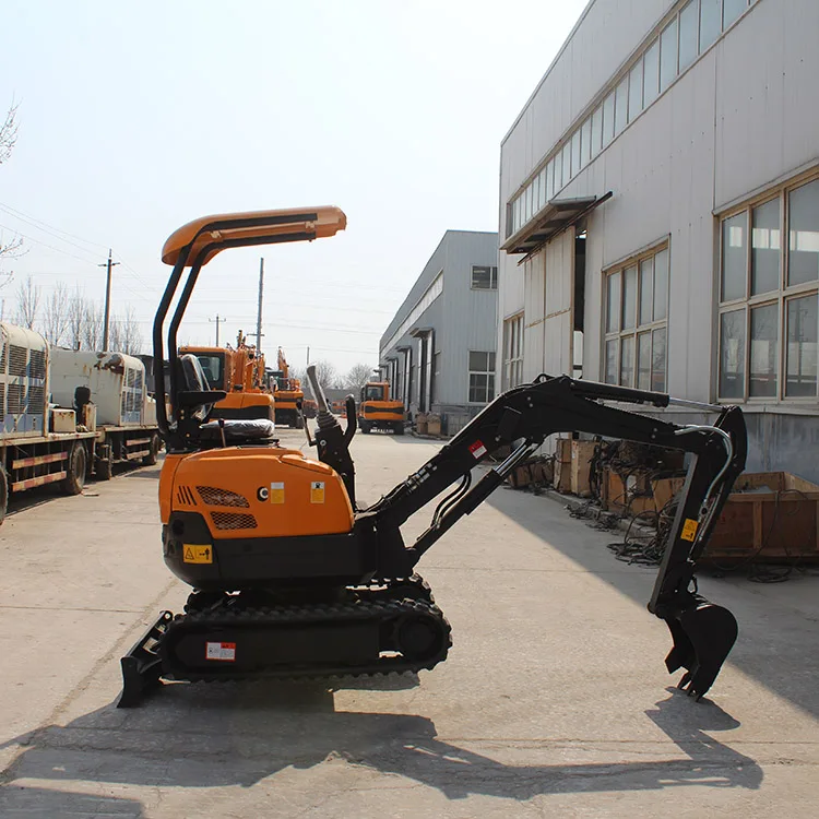 Rhinoceros XN16 China Best Price Mini 1.5Ton Farm Crawler Mini Excavator For Sale Mini Digger With Import Kubota Engine