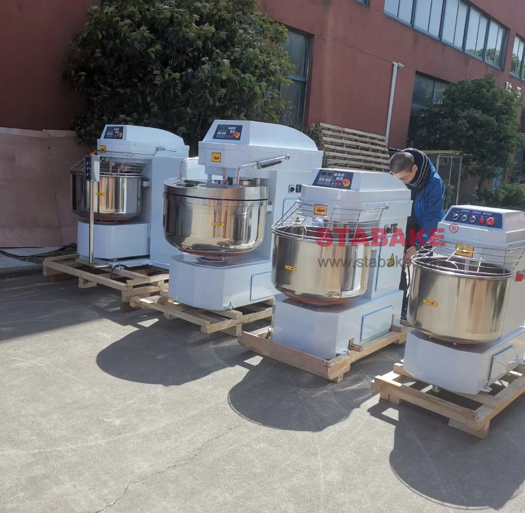 Commercial Bakery Spiral Dough mixer mixing Machine price for bread pizza industrial flour mixer 25 kg 50kg 100 kg