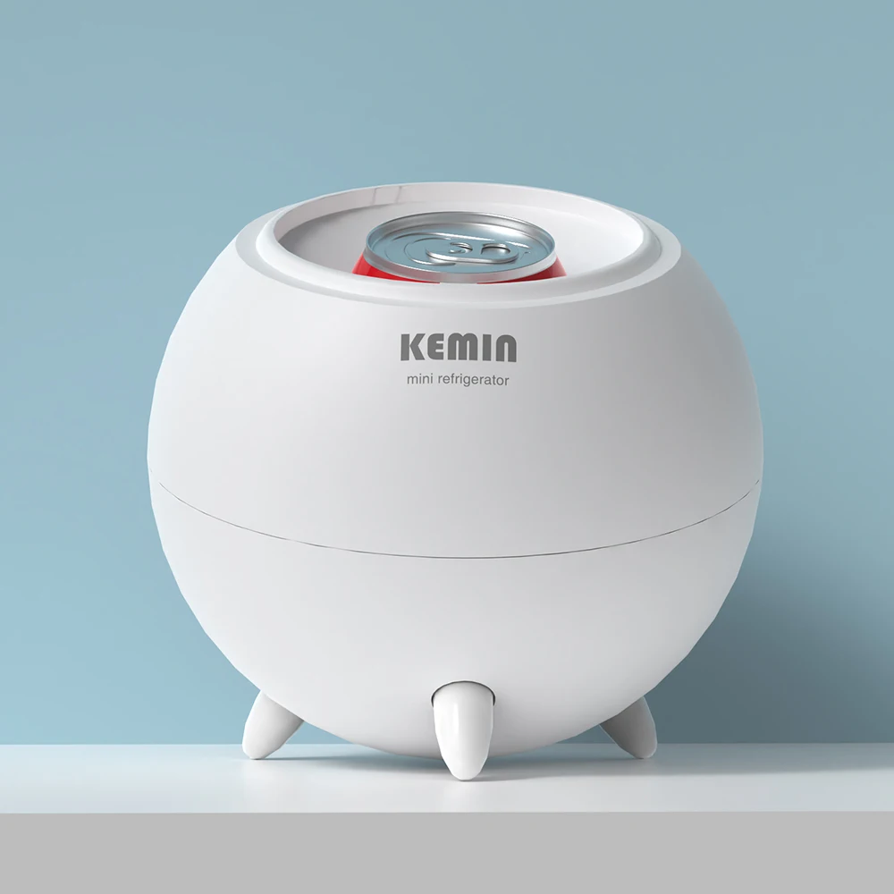 Мини-холодильник KEMIN тихий без шума портативный мини-USB-разъем 5 В 10 Вт холодильник для напитков применимый к портативному зарядному банку
