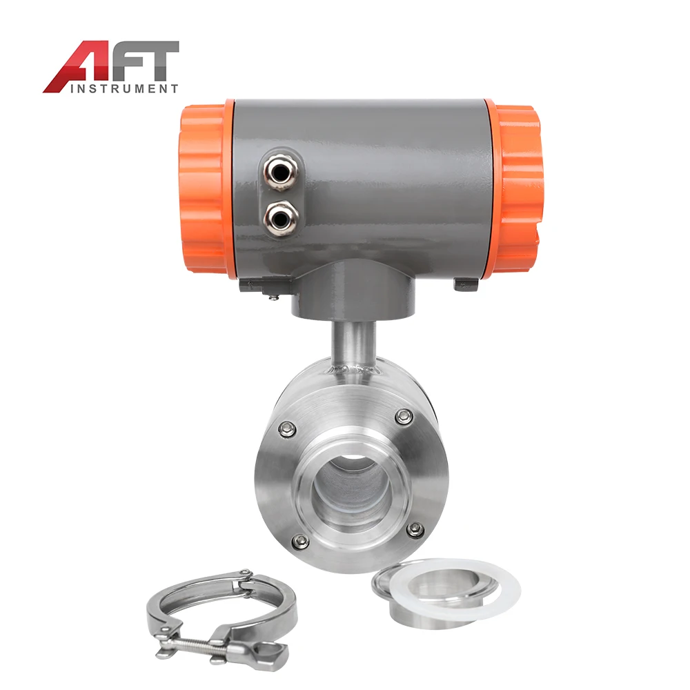  DN50 sanitary all-stainless steel milk tri-clamp electromagnetic