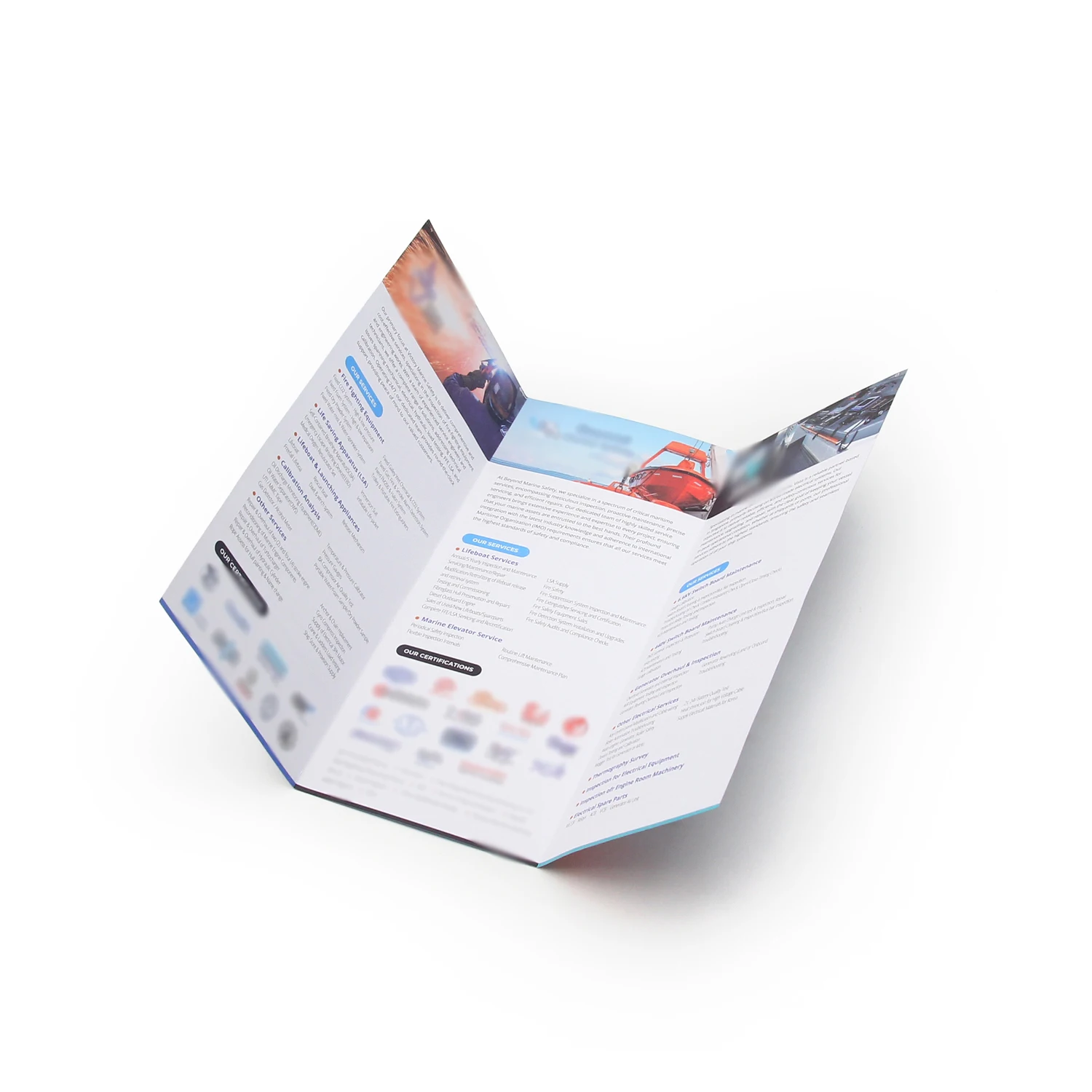 Professional Factory Custom Leaflet Printing Offset Printing Foil Flyers Design Booklet And Print Brochure