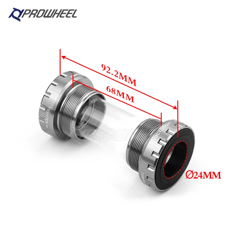 Коленчатая звезда для дорожного велосипеда Prowheel OUNCE 110 BCD 170/172.5 мм 50/52/54T/56T/58T/60T звездочки с нижним кронштейном
