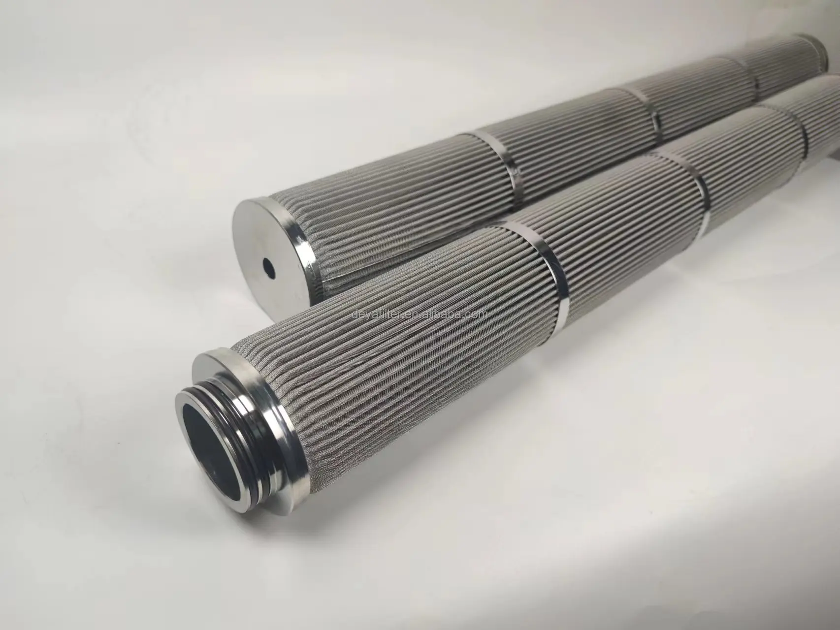 Stainless Steel Metal Mesh Wave Folding Melt Filter Element for Recycled Plastic PE