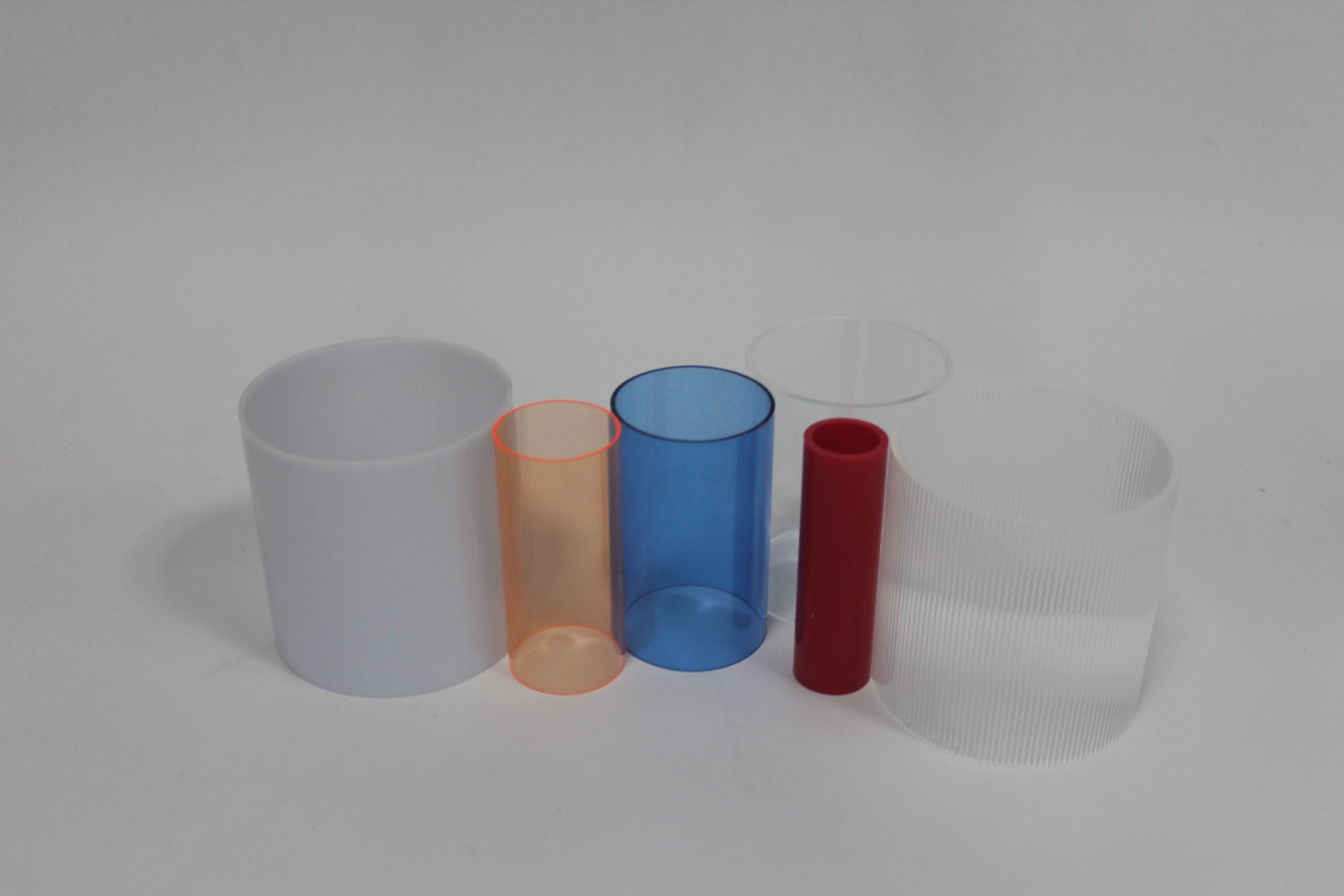Ning E-Plastics Factory Price Clear Pc Pipe Transparent Polycarbonate Tube Plastic Round Pc Tube