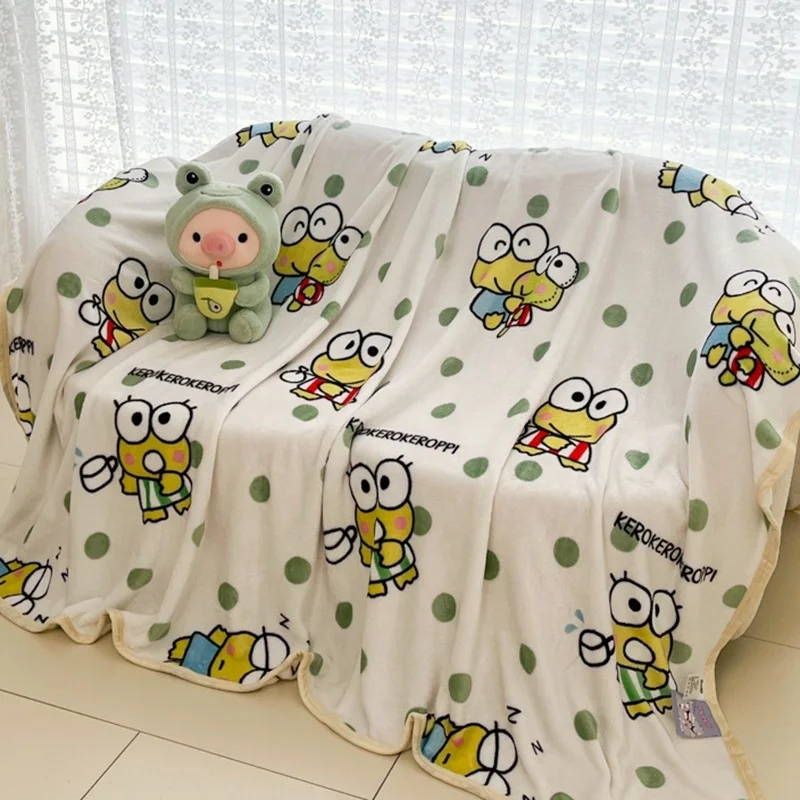 Factory Price Winter Blanket Sanrion Anime Cartoon Child Baby Kids Fleece Towel Xmas Gift Christmas Kids Blanket