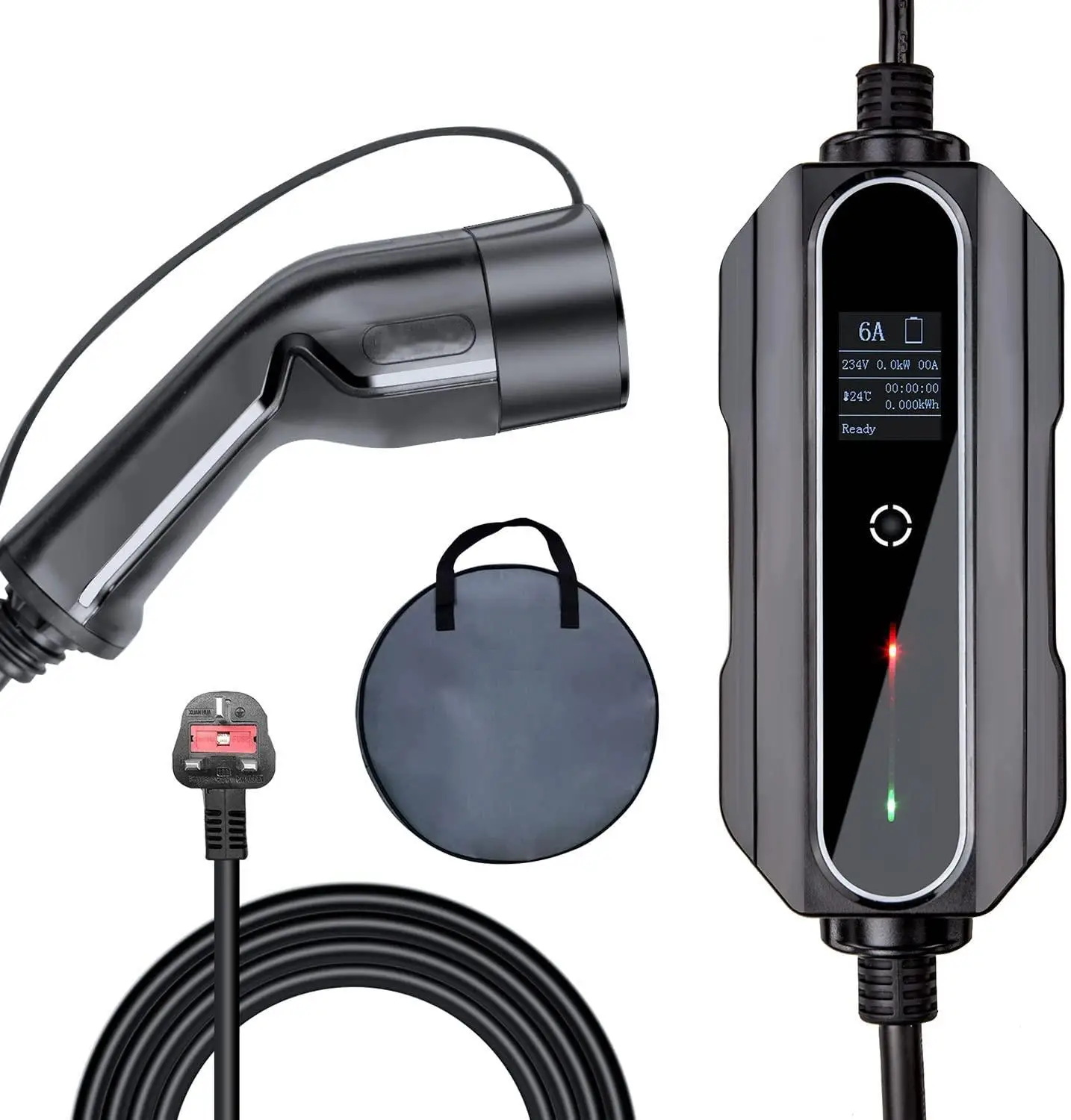 Workers Bee 6-13A Тип 2 с контролируемым цифровым экраном вилка стандарта Великобритании 3 контакта