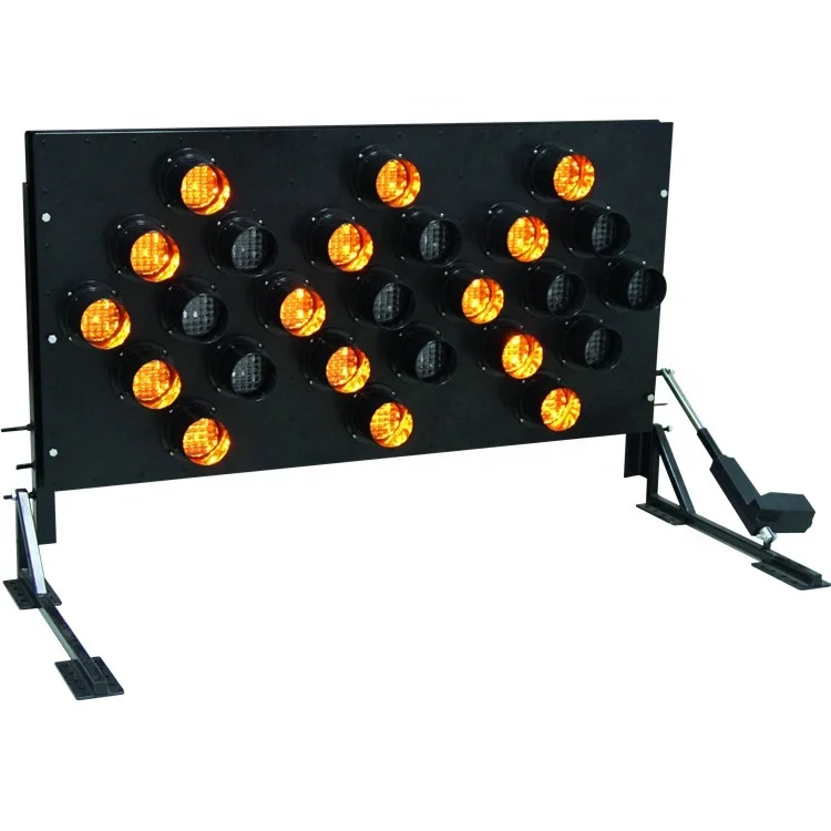Power Driven Rotatable Arrow Board LED 15 or 25 Lights VMAB Vehicle Mounted Arrow Board