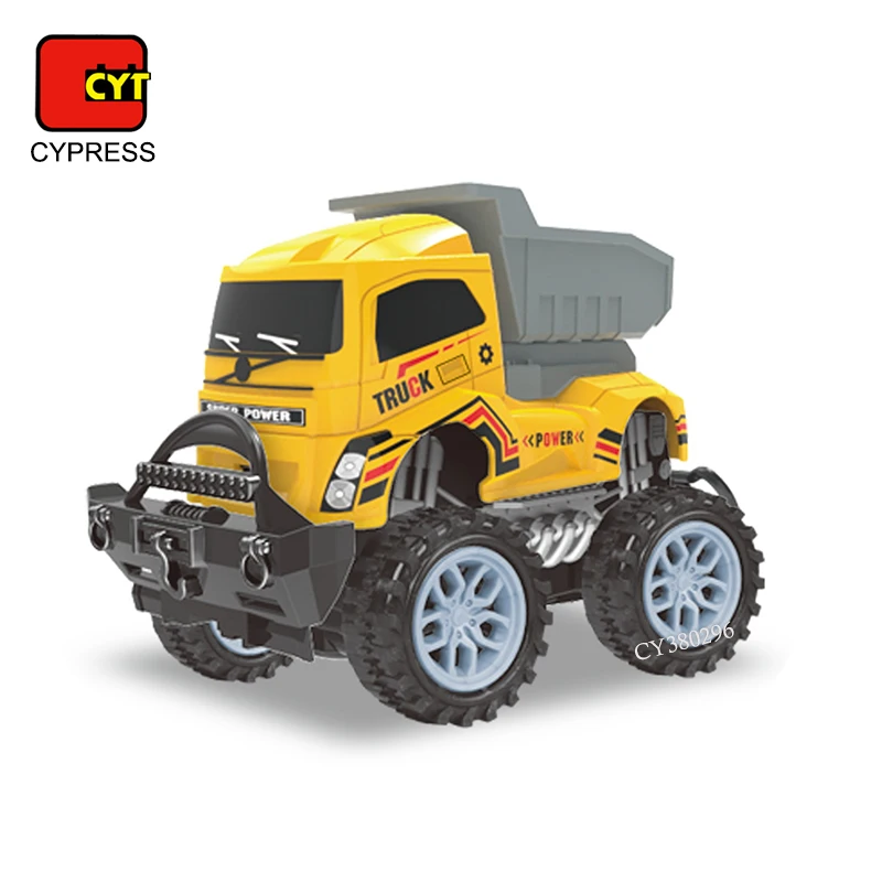Hot Sale Boys Construction Vehicles Friction Powered Truck Toy Car For Kids