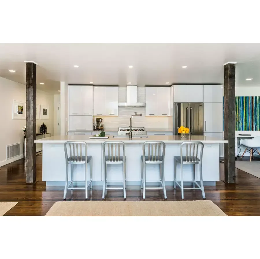 Free Sample New Design Plywood Carcass Material Wall Hanging Lacquer Kitchen Cabinet